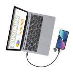 Polsbandje met 60W oplaadkabel en data-overdracht vijfde weergave