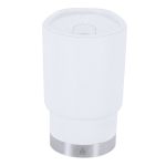 Dubbelwandige thermobeker to go met sluitdop 380 ml kleur wit  negende weergave