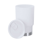 Dubbelwandige thermobeker to go met sluitdop 380 ml derde weergave