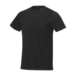 Heren T-shirt van katoen 160 g/m² Elevate Life kleur zwart