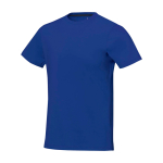 Heren T-shirt van katoen 160 g/m² Elevate Life kleur blauw