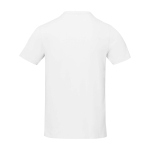 Heren T-shirt van katoen 160 g/m² Elevate Life kleur wit tweede weergave achterkant