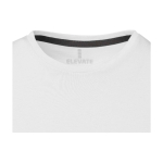 Heren T-shirt van katoen 160 g/m² Elevate Life kleur wit weergave detail 1