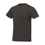 Heren T-shirt van katoen 160 g/m² Elevate Life kleur antraciet
