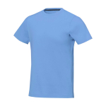 Heren T-shirt van katoen 160 g/m² Elevate Life kleur lichtblauw