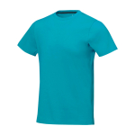 Heren T-shirt van katoen 160 g/m² Elevate Life kleur pastel blauw