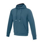 Unisex hoodie in gebreide stof met capuchon 300 g/m² Elevate Life kleur cyaan blauw