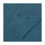 Unisex hoodie in gebreide stof met capuchon 300 g/m² Elevate Life kleur cyaan blauw weergave detail 1