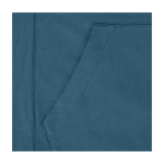 Unisex hoodie in gebreide stof met capuchon 300 g/m² Elevate Life kleur cyaan blauw weergave detail 2
