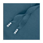 Unisex hoodie in gebreide stof met capuchon 300 g/m² Elevate Life kleur cyaan blauw weergave detail 3