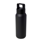 Drinkfles van gerecycled RVS, geschikt voor alle dranken 600 ml kleur zwart