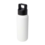 Drinkfles van gerecycled RVS, geschikt voor alle dranken 600 ml kleur wit