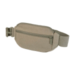 Schoudertas van gerecycled materiaal met ruim hoofdvak kleur groen