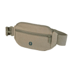 Schoudertas van gerecycled materiaal met ruim hoofdvak kleur groen