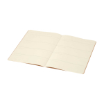 Agenda-notitieboek van kraftpapier met genaaide rug A5 kleur naturel tweede weergave