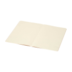 Notitieboek met kraftkartonnen kaft en genaaide rug, dotted pagina’s kleur naturel tweede weergave