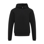 Unisex sport-sweatshirt met stretch 350 g/m² kleur zwart tweede weergave voorkant