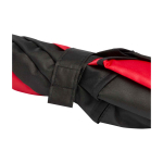Tweekleurige golfparaplu van windbestendig polyester 30” Ø106 cm kleur rood weergave detail 2