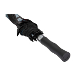 Tweekleurige golfparaplu van windbestendig polyester 30” Ø106 cm kleur grijs weergave detail 3