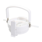 RVS beker van gerecycled staal met multifunctionele dop 900 ml weergave detail 1