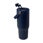 RVS beker van gerecycled staal met multifunctionele dop 900 ml derde weergave