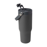 RVS beker van gerecycled staal met multifunctionele dop 900 ml derde weergave