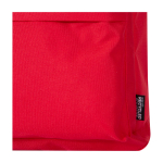 Duurzame urban rugzak, waterafstotend 16 L voor laptop 14” kleur rood weergave detail 1