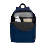 Duurzame urban rugzak, waterafstotend 16 L voor laptop 14” kleur marineblauw tweede weergave