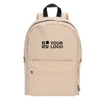 Duurzame urban rugzak, waterafstotend 16 L voor laptop 14” met afdrukgebied