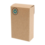 Siliconen oordopjes van hoge kwaliteit voor slapen, studeren of reizen kleur zwart tweede weergave met doos