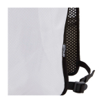 Waterdicht en reflecterend hardloopvest met drinksysteem kleur zand weergave detail 1