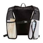 Waterdicht en reflecterend hardloopvest met drinksysteem kleur zand tweede weergave