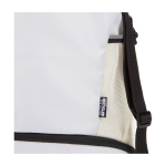 Sporttas van waterdicht gerecycled materiaal met schoenenvak 18 L kleur zand weergave detail 1