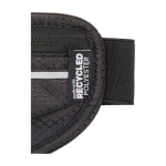 Running heuptas met meerdere vakken en reflecterende details kleur zwart weergave detail 1