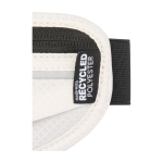 Running heuptas met meerdere vakken en reflecterende details kleur zand weergave detail 1