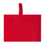 Handige tas van scheurbestendig gerecycled non-woven materiaal 6 L kleur rood weergave detail 1