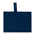 Handige tas van scheurbestendig gerecycled non-woven materiaal 6 L kleur marineblauw weergave detail 1