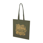 Handige tas van scheurbestendig gerecycled non-woven materiaal 6 L kleur donkergroen tweede weergave meerdere kleuren