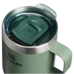 Campingmok van gerecycled roestvrij staal 236 ml Stanley Everyday kleur donkergroen weergave detail 1