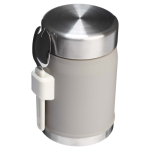 Voedselpot met bestek en geïsoleerde deksel met ventiel 400 ml tweede weergave achterkant