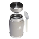 Voedselpot met bestek en geïsoleerde deksel met ventiel 400 ml tweede weergave
