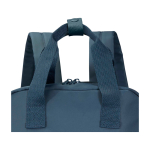 Duurzame multifunctionele reistas met laptopvak 9 L 14” kleur cyaan blauw weergave detail 1