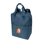 Duurzame multifunctionele reistas met laptopvak 9 L 14” kleur cyaan blauw