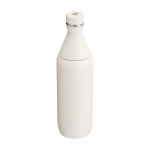 Duurzame drinkfles met dubbele opening 600 ml kleur beige derde weergave