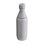 Drinkfles van gerecycled RVS met dubbele opening 350 ml kleur grijs derde weergave