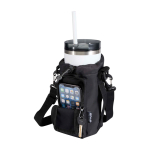 Reistas voor flessen gemaakt van milieuvriendelijke materialen 2 L kleur zwart