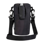 Reistas voor flessen gemaakt van milieuvriendelijke materialen 2 L kleur zwart tweede weergave achterkant