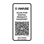 Reistas voor flessen gemaakt van milieuvriendelijke materialen 2 L kleur zwart vierde weergave