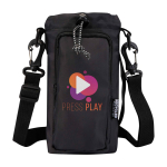 Reistas voor flessen gemaakt van milieuvriendelijke materialen 2 L kleur zwart