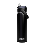 RVS drinkfles 750 ml kleur zwart